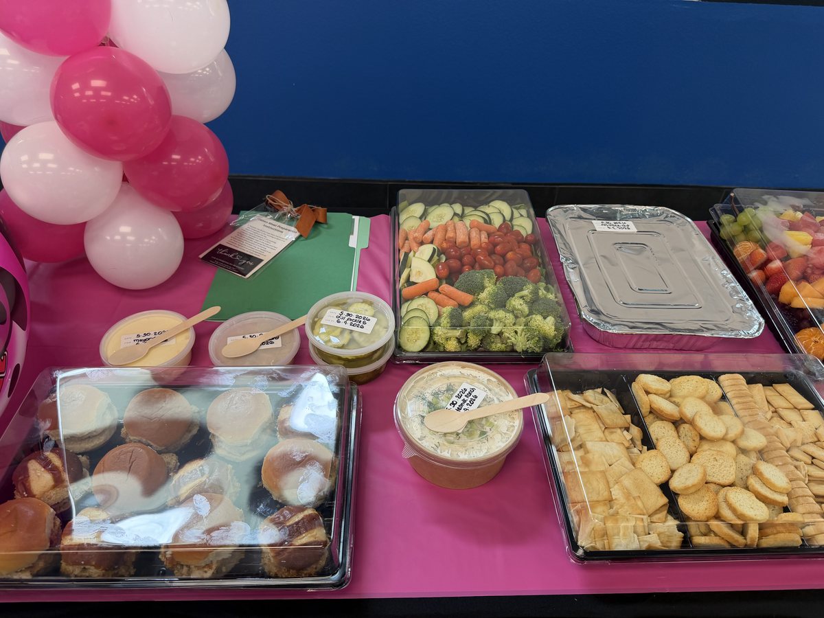 Community networking breakfast spread