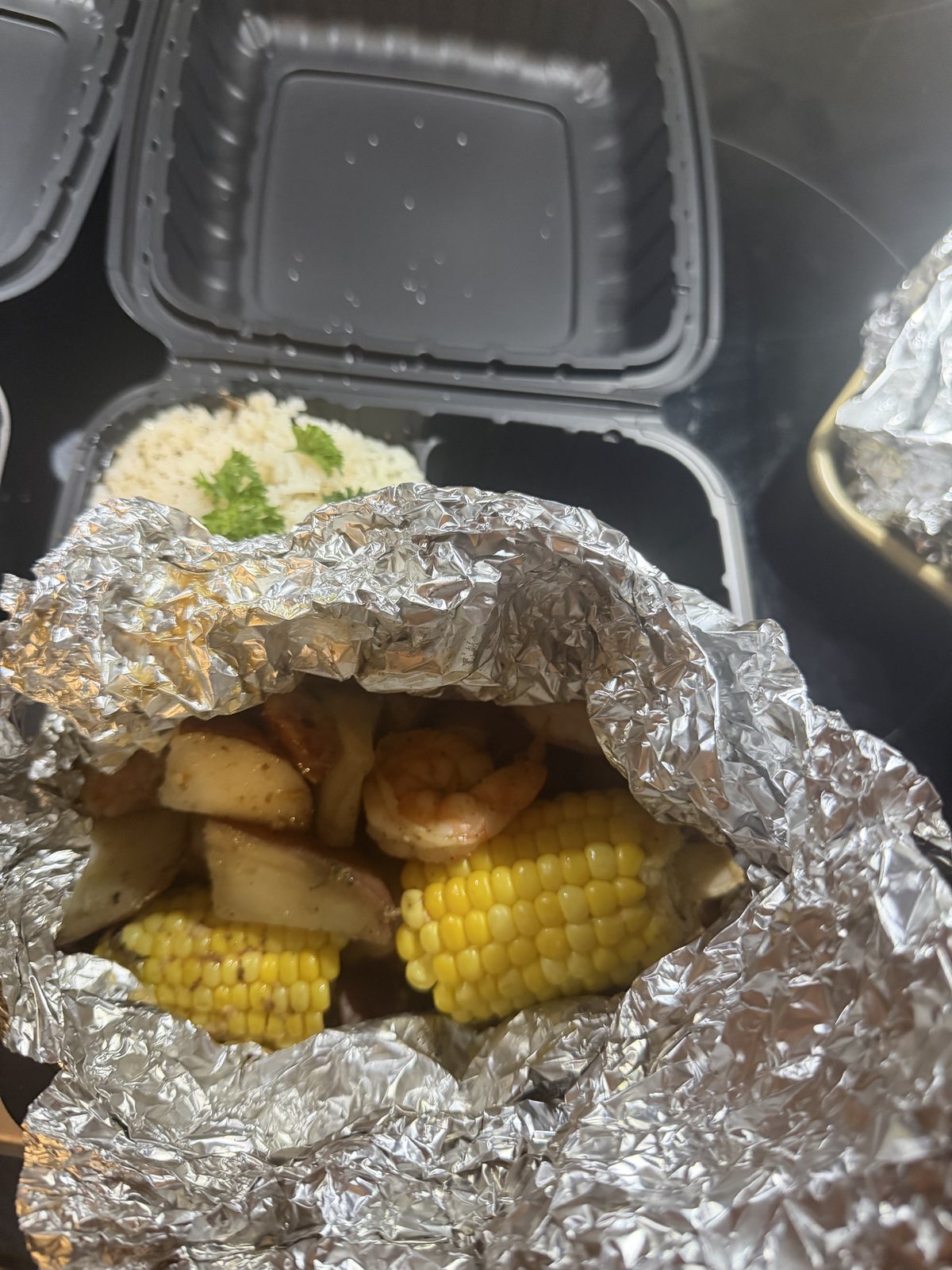 Shrimp Foil Bake