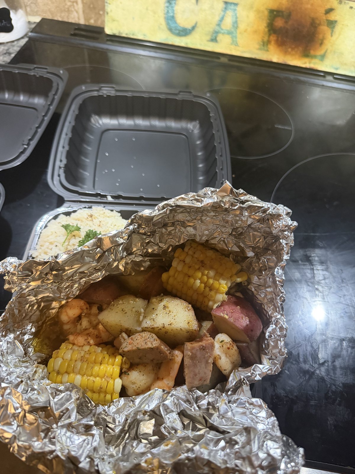 Shrimp Foil Bake